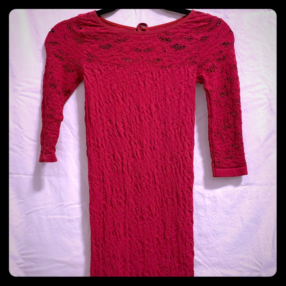 Red dress